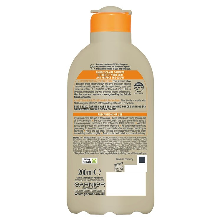 eco designed lotion spf30 bop